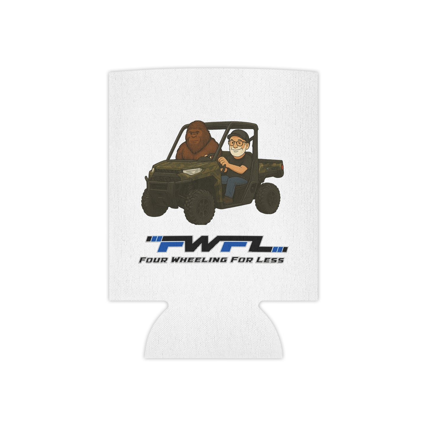 Off-Road Adventure Can Cooler, Funny Beverage Insulator, Camping Gear, Party Favor, SUV Enthusiast Gift