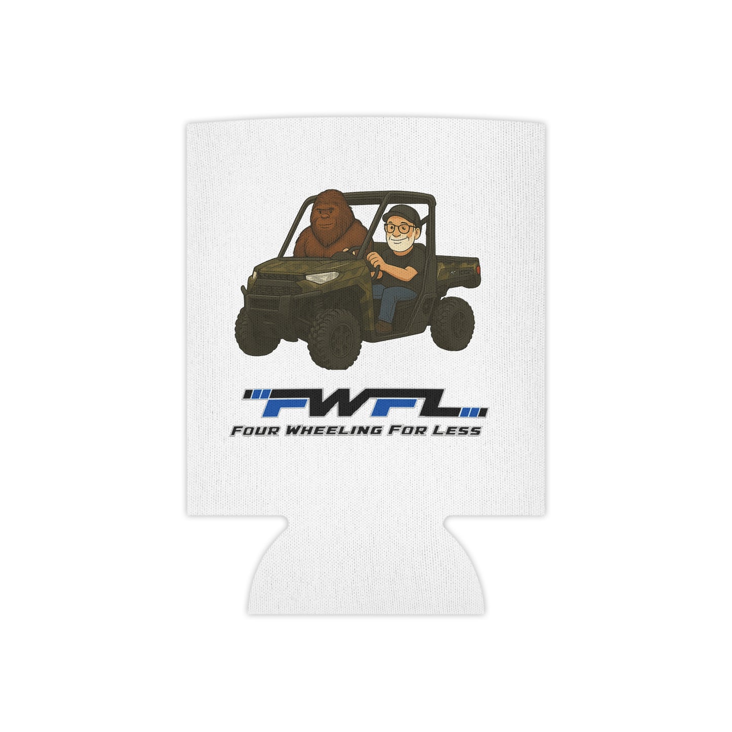 Off-Road Adventure Can Cooler, Funny Beverage Insulator, Camping Gear, Party Favor, SUV Enthusiast Gift