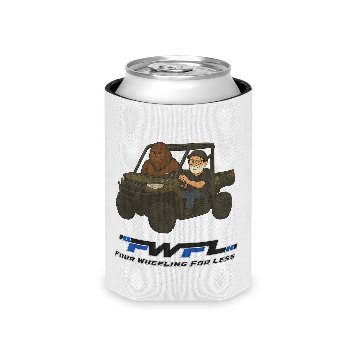 Off-Road Adventure Can Cooler, Funny Beverage Insulator, Camping Gear, Party Favor, SUV Enthusiast Gift