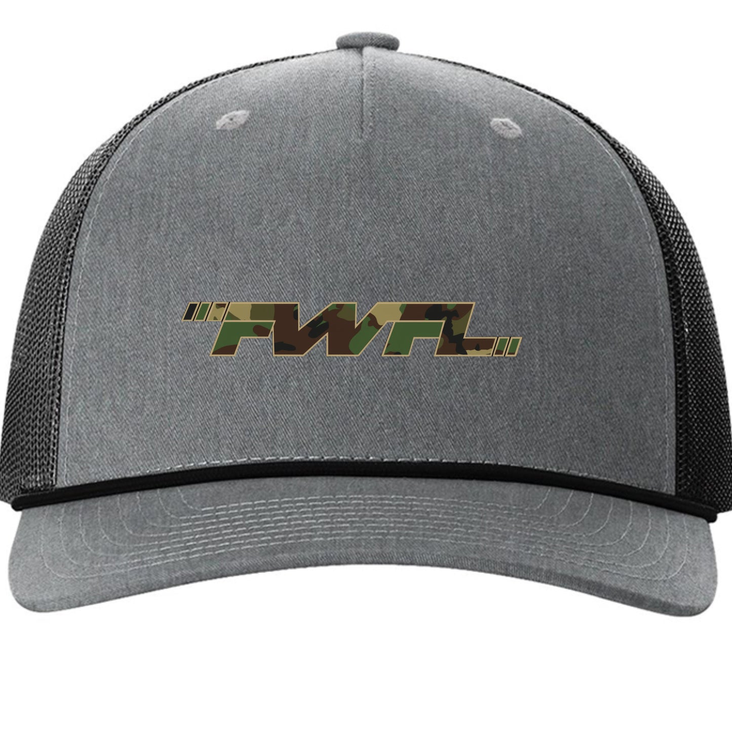 Heather Grey/ Black - FRONT