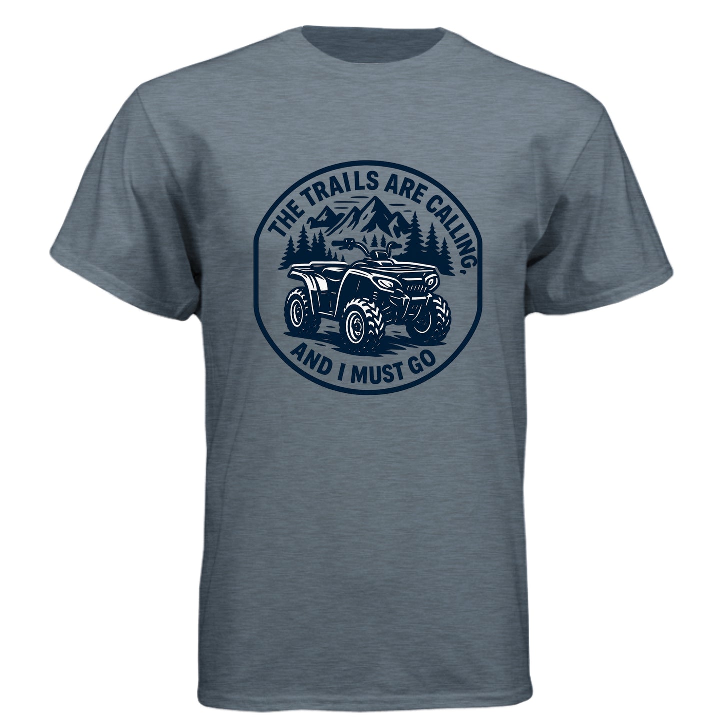 Heather Slate Blue - FRONT