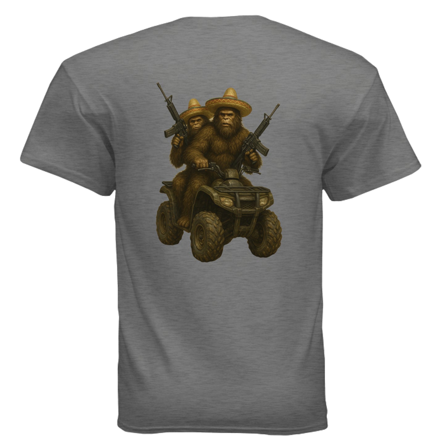 GRAPHITE HEATHER - BACK