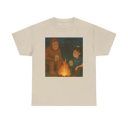 Sasquatch Camp Fire - T-Shirt