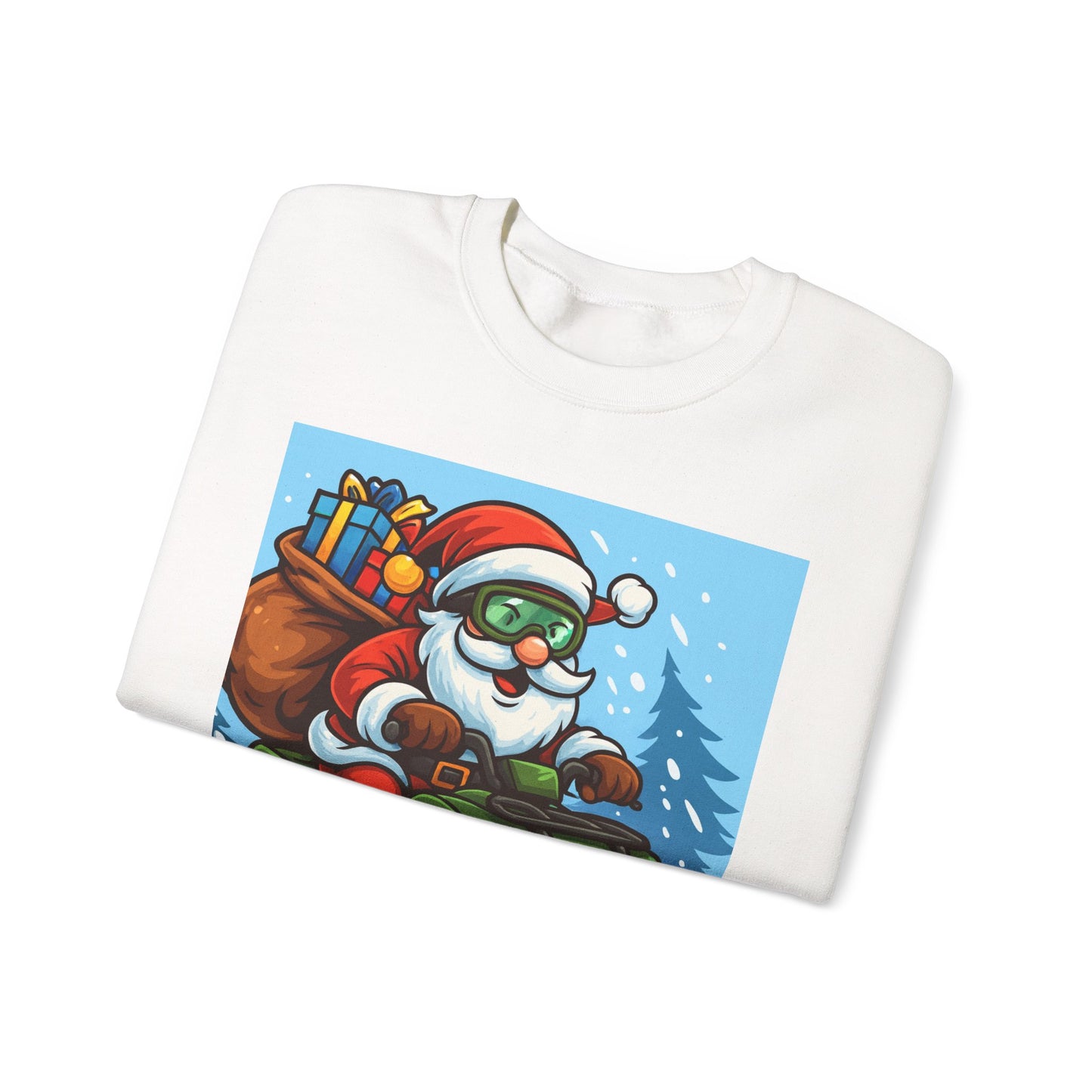 FWFL - Christmas Santa ATV Sweatshirt