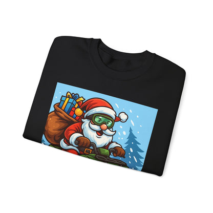FWFL - Christmas Santa ATV Sweatshirt