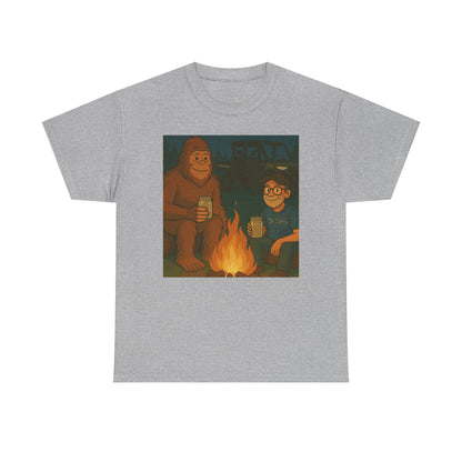 Sasquatch Camp Fire - T-Shirt