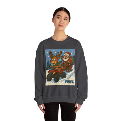 FWFL Christmas Reindeer ATV Sweatshirt