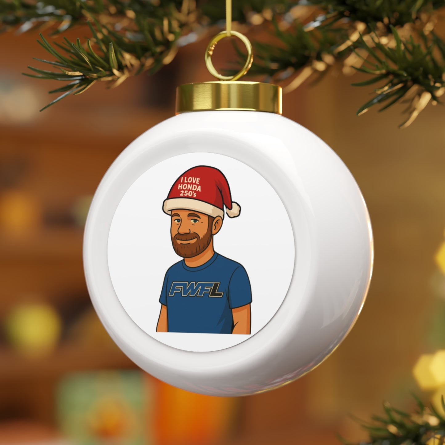 Brian FWFL - Ceramic Ornament