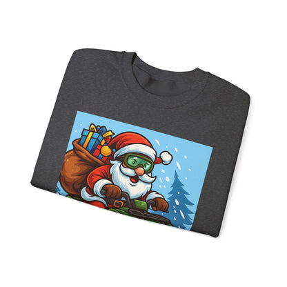 FWFL - Christmas Santa ATV Sweatshirt