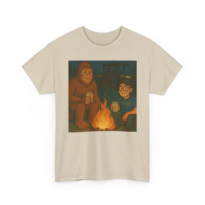 Sasquatch Camp Fire - T-Shirt