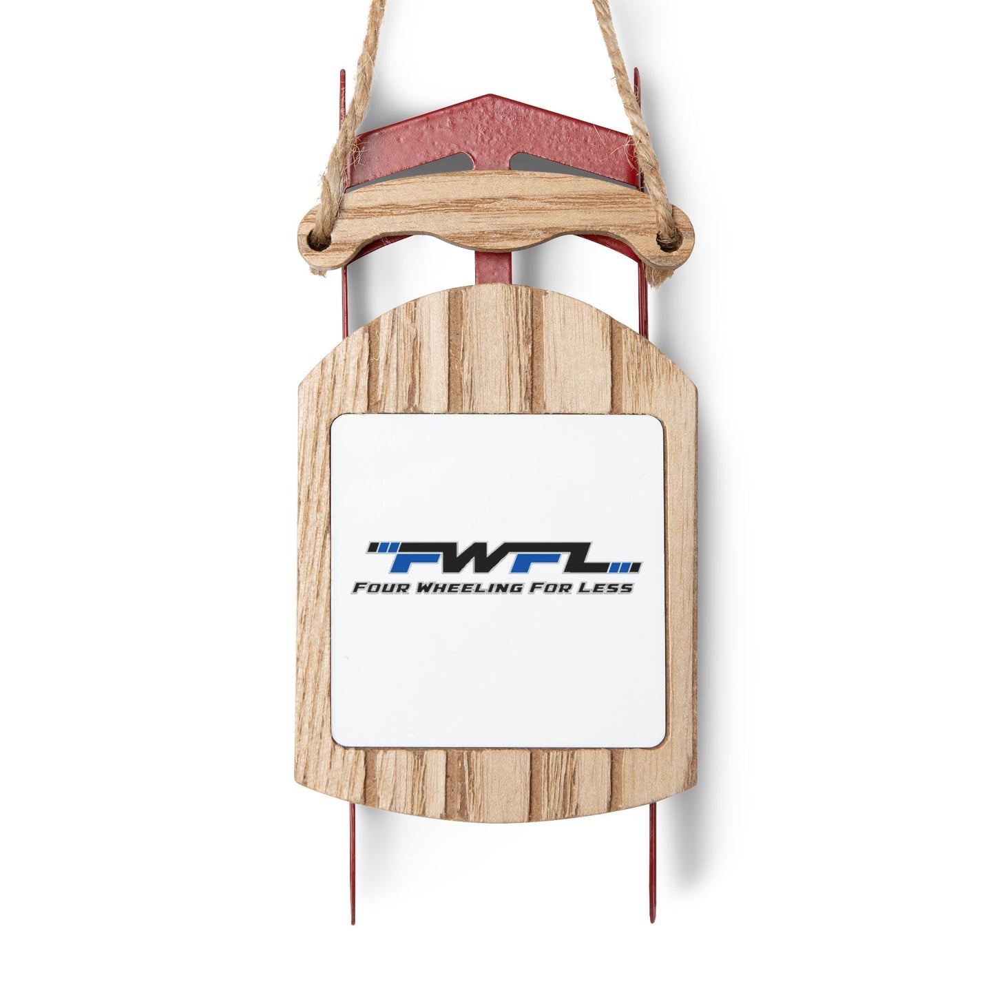 FWFL - Sled Ornaments
