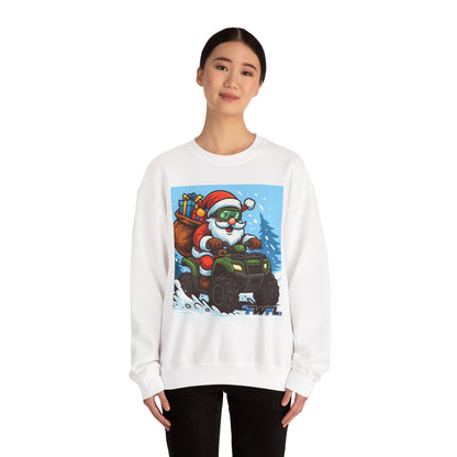 FWFL - Christmas Santa ATV Sweatshirt