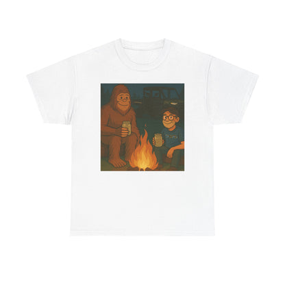 Sasquatch Camp Fire - T-Shirt