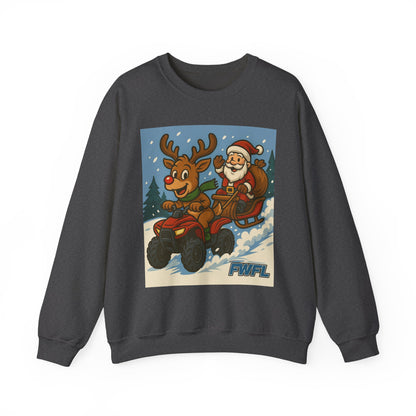 FWFL Christmas Reindeer ATV Sweatshirt