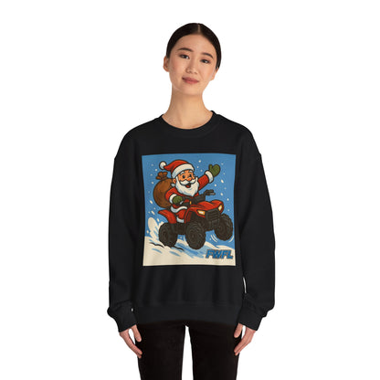 FWFL - Santa on ATV Crewneck Sweatshirt