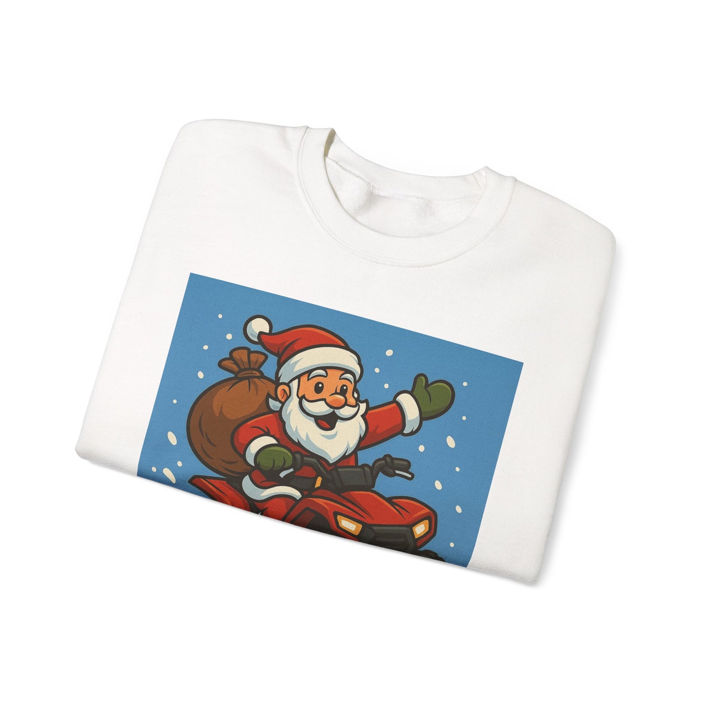 FWFL - Santa on ATV Crewneck Sweatshirt