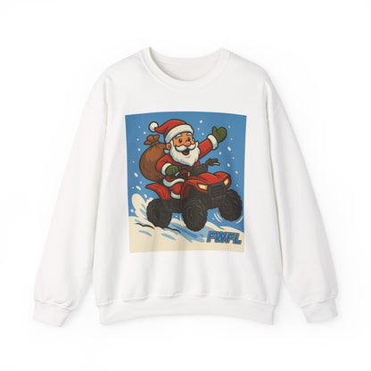 FWFL - Santa on ATV Crewneck Sweatshirt