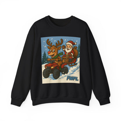 FWFL Christmas Reindeer ATV Sweatshirt