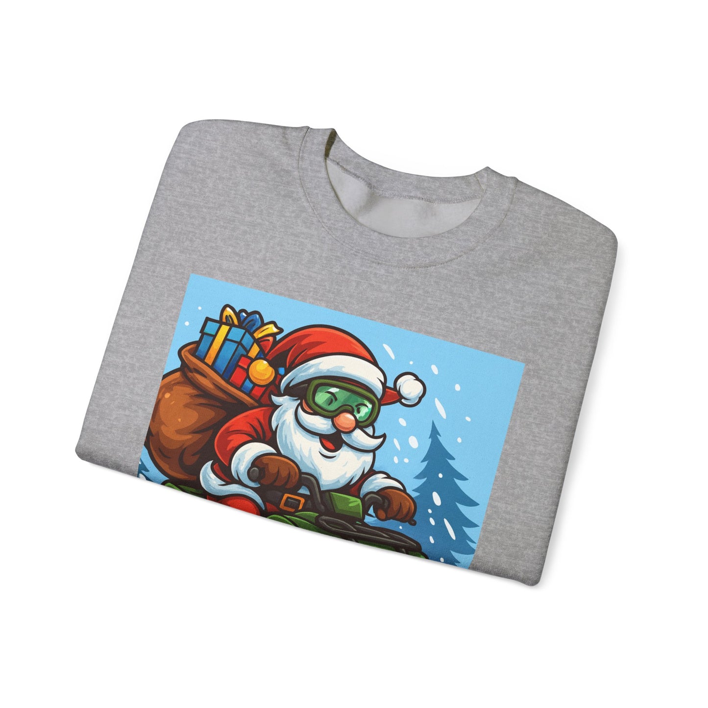 FWFL - Christmas Santa ATV Sweatshirt