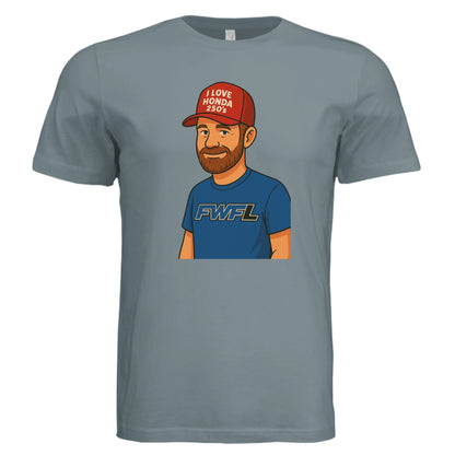 Blue Storm Triblend - FRONT