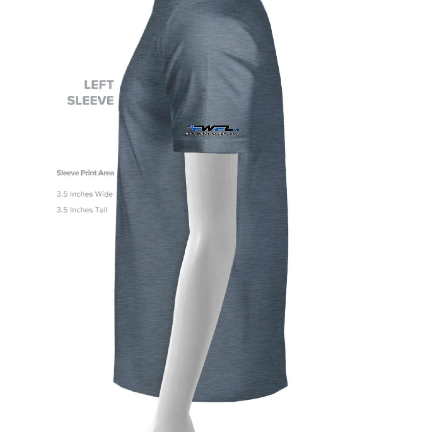 Heather Slate Blue - SLEEVE_LEFT